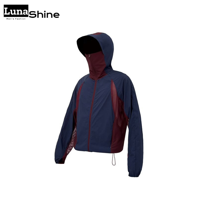 Áo jacket nam bảo vệ UV, phù hợp thể thao, thiết kế hiện đại thoáng mát