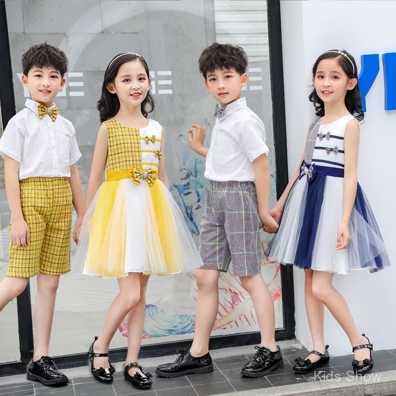 Buwan ng wika trang phục cho bé gái buwan ng wika trang phục cho bé trai Trẻ em Trình diễn Trang phụ