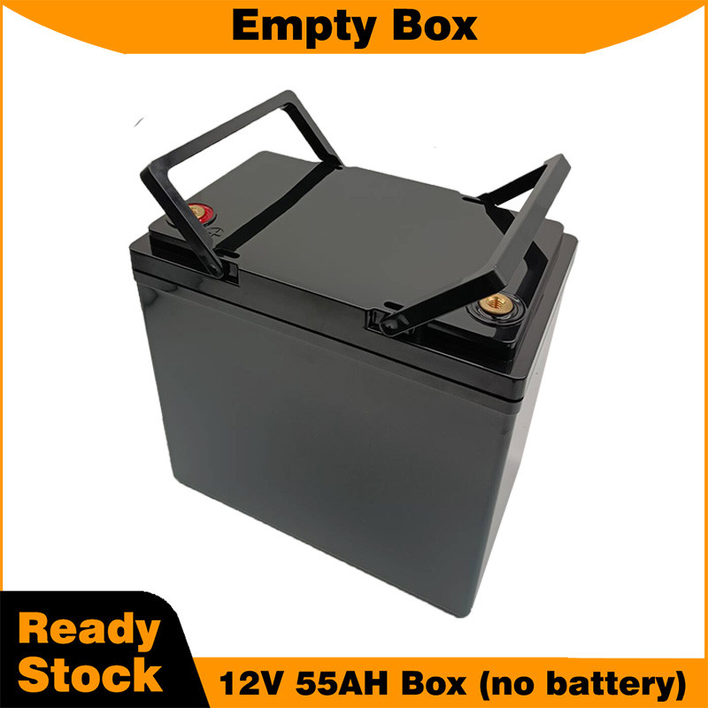 12V 55Ah DIY Pin Dành Cho Hệ Mặt Trời Bảo Quản Năng Lượng LiFePO4 18650 Hộp Thay Thế Pin Axit Chì Ch