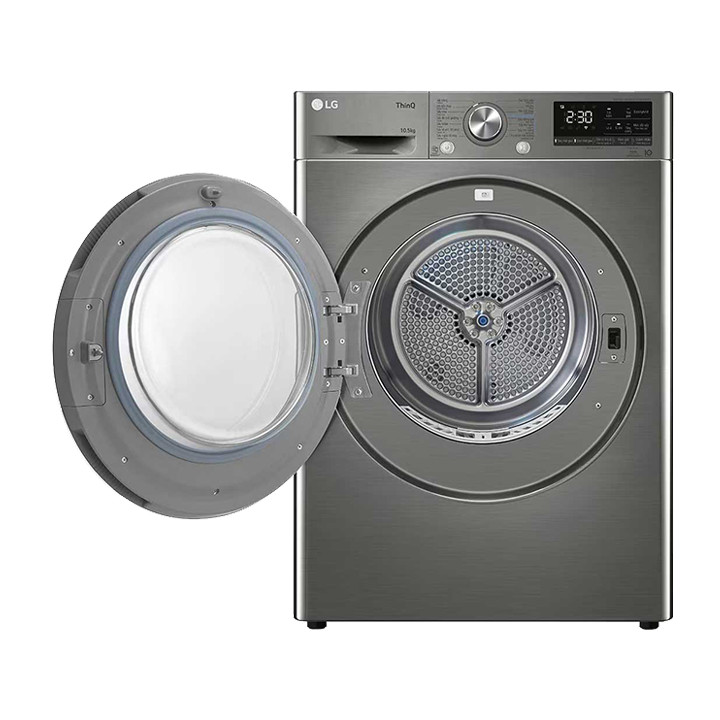 Máy sấy quần áo LG DVHP50P 10.5 kg Dual Inverter Heat Pump™màu xám sale