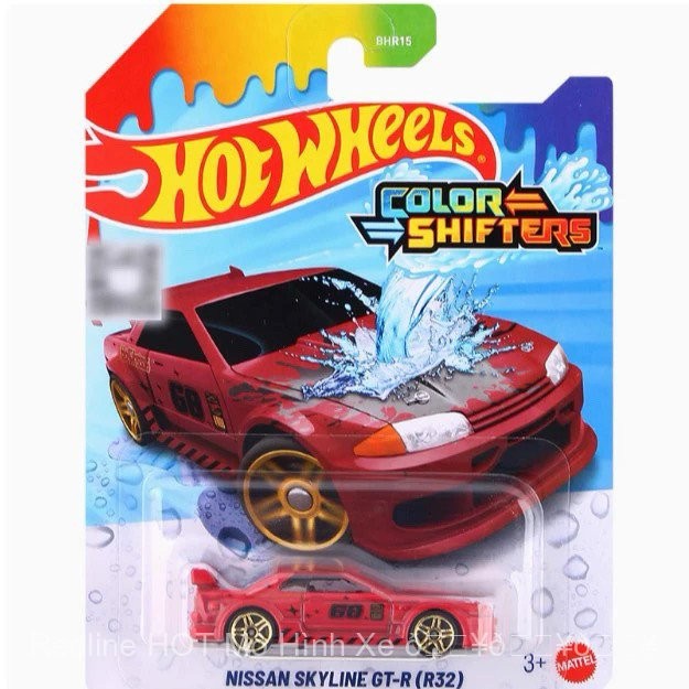 [925HOT] Color Shiftershotwheels Thermochromic Series BHR15 Xe thể thao nhỏ nóng Xe trẻ em Hợp kim D