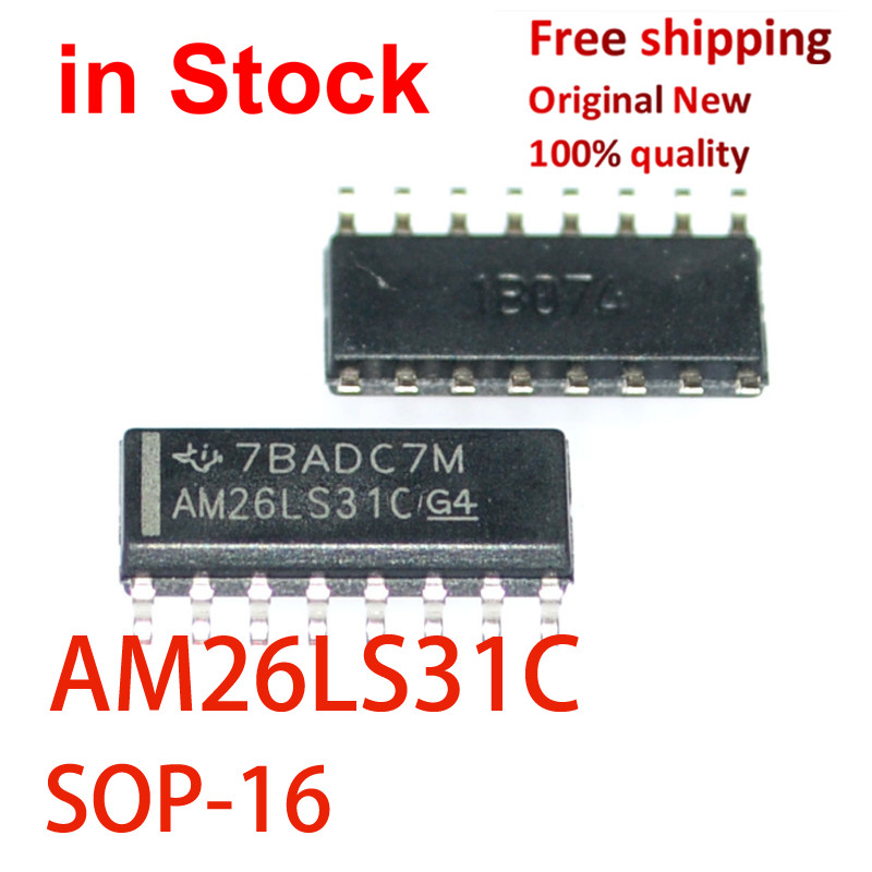 (5 Cái) 100% Mới Chính Hãng AM26LS31C AM26LS31CDR 26LS31 26LSAC SOP-16 IC CHIP