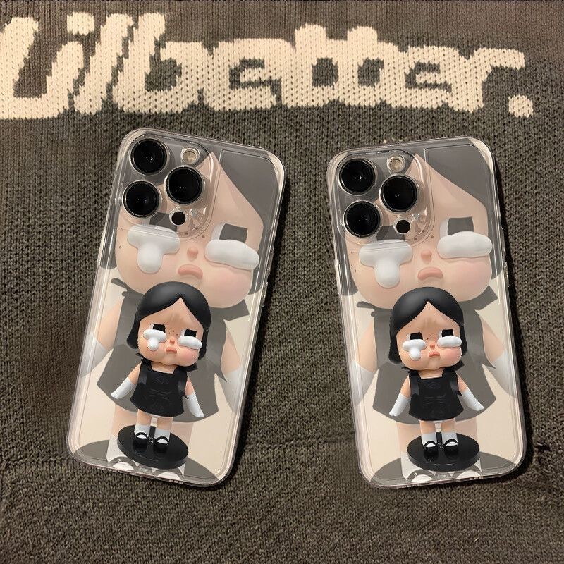 【✨Spot】[Crybaby Ốp điện thoại em bé khóc] ốp lưng iphone 16 promax/Apple 15pro/14plus/ 13, chống sốc