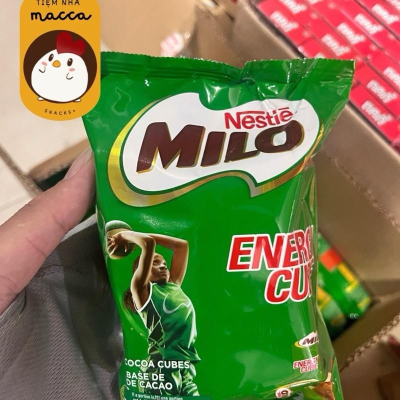 Sỉ -￼Bịch 100 viên Milo cube hàng chuẩn xịn, milo viên cube mini siêu ngon sỉ đồ ăn vặt