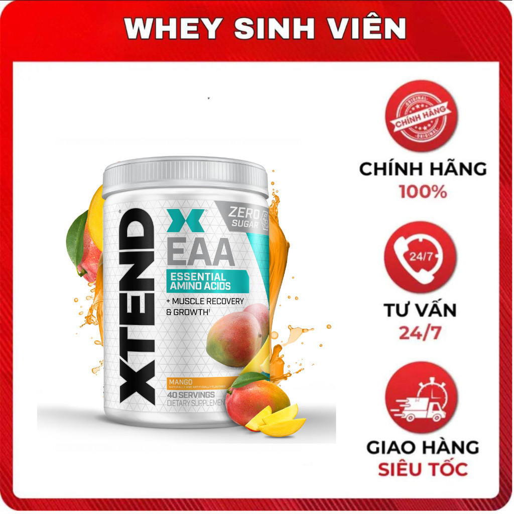 [Chính hãng] BỘT XTEND EAA Tăng cường sức mạnh phục hồi cơ bắp (40 ser) tại Whey Sinh Viên MB