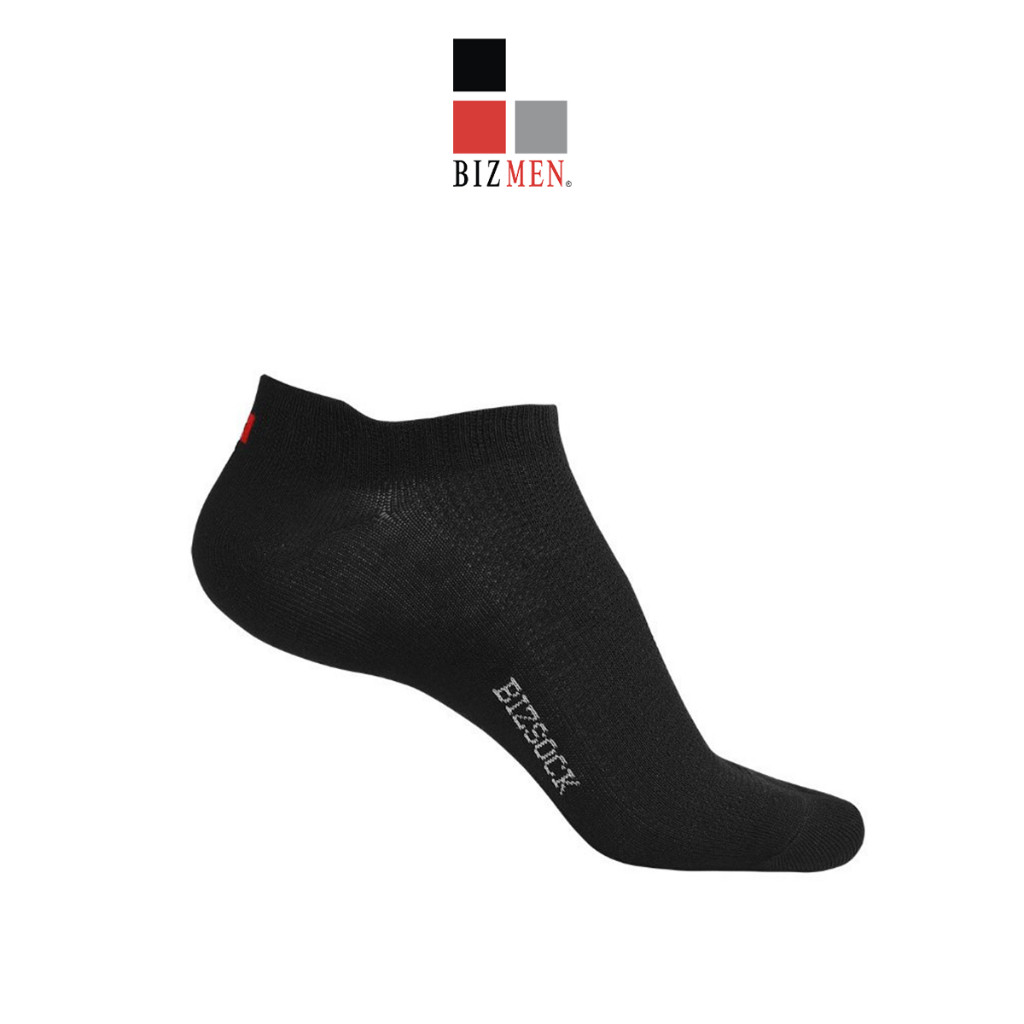 BIZMEN Tất Nam cổ ngắn Mềm Mịn Co Giãn Tốt Kháng Khuẩn Thoáng Khí Chống Hôi Chân BZS005