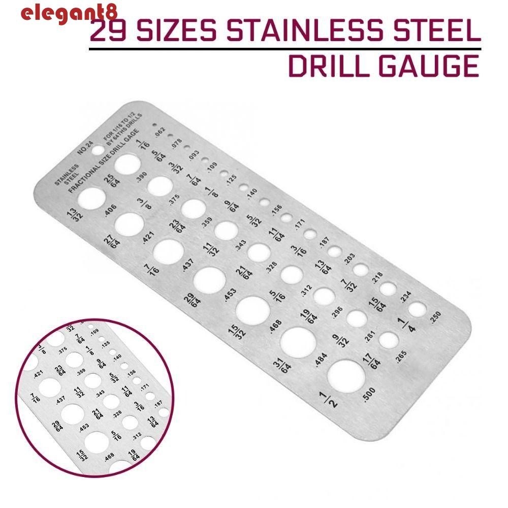 Máy đo mũi khoan ELEGANT, Mẫu mũi khoan thiết kế lỗ treo 29 lỗ, Dây bu lông số liệu Mô hình mũi khoa