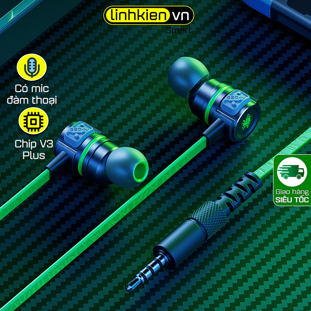 Tai nghe gaming Plextone G20 Có Mic chuyên game và live stream G15/G20/G25/G30