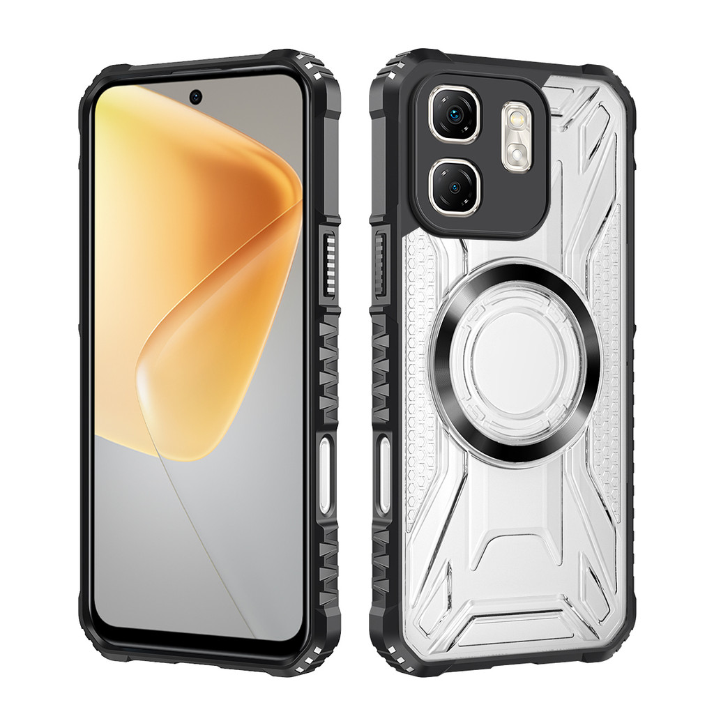 Dành cho Infinix Smart 9 10 7 8 Pro Hybrid Vỏ chống sốc hạng nặng Vỏ trong suốt