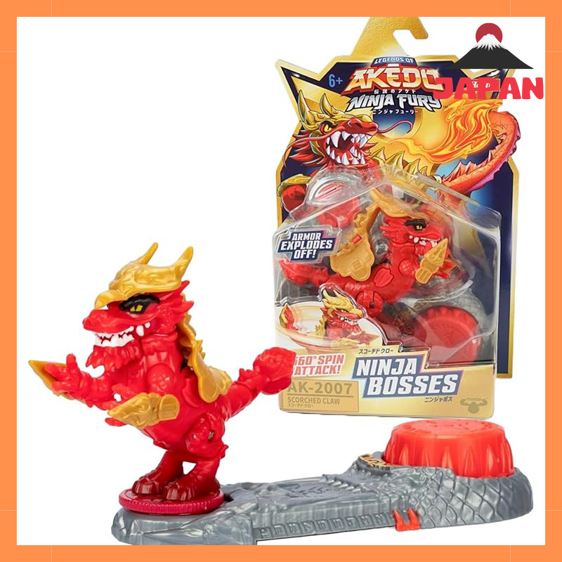Hashi Top-in AKEDO S7 [Official Japanese Product] Ninja Boss Scorched Claw Legends of AKEDO Ninja Fu