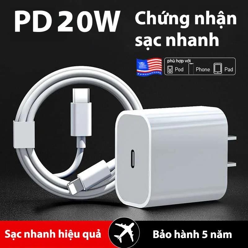  Bộ Củ Cáp Sạc Nhanh   sạc ổn định an toàn cho điện thoại Phụ Kiện Sạc Điện Thoại Phone  ,PD22.5W 