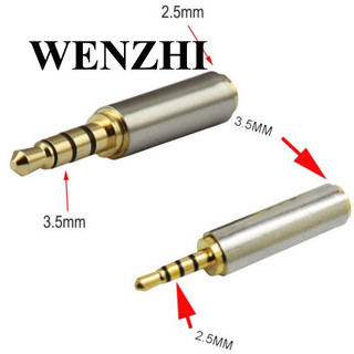 Đầu nối chuyển đổi từ jack 3.5mm sang lỗ cắm 2.5mm hoặc jack 2.5mm sang lỗ cắm 3.5mm