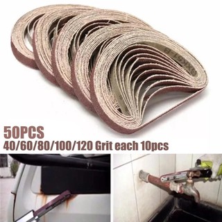 Thắt lưng chà nhám 50 cái / bộ dây mài mòn dụng cụ mài mòn đánh bóng 330 * 10mm