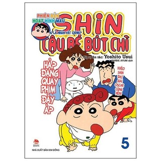Sách - Shin - Cậu Bé Bút Chì - Hoạt Hình Màu - Tập 5 (2019)