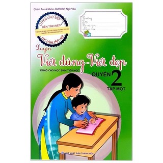 Sách - luyện viết đúng, viết đẹp 2 - tập 1
