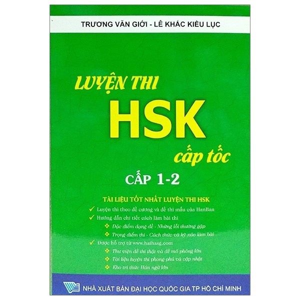 Sách - Luyện Thi Hsk Cấp Tốc (Cấp 1-2)