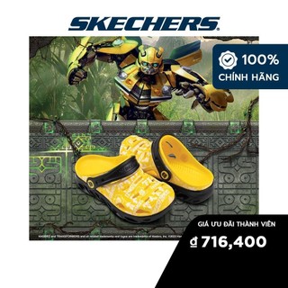 Skechers Bé Trai Giày Thể Thao Thường Ngày, Đi Học Transformers Foamies Hypno-Splash - 407106L-YLMT (June_Live)