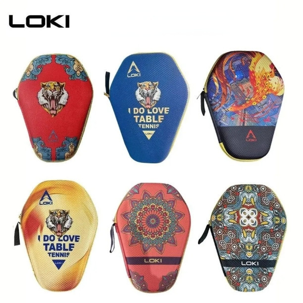 Loki Tennis Et Túi Vỏ Cứng Bảo Vệ Bóng Bàn Bát Với 20 Chiếc TARKSN 3Star 40 + Bóng Ping
