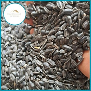  Hạt hướng dương đen sọc  hạt tươi dinh dưỡng cao cho gà vẹt chuột hamster bọ túi 1kg nhập khẩu 