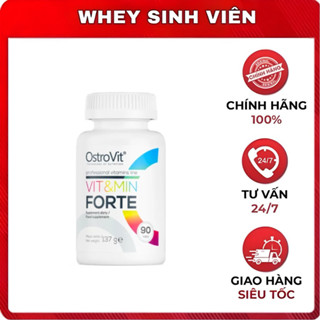 Viên uống Ostrovit Vit&min Forte (90 viên) Bổ sung Vitamin & Khoáng chất tại Whey Sinh Viên