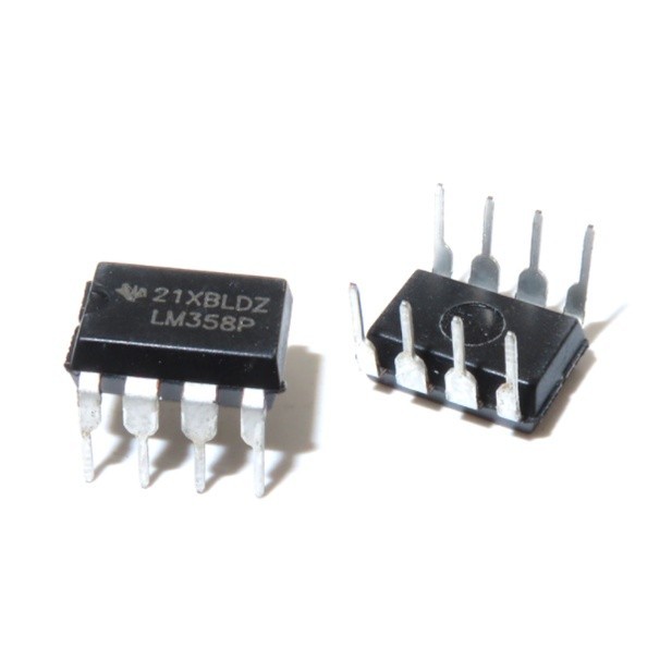 Lm358 LM358P LM358N DIP-8 Bộ khuếch đại máy tính hai kênh Chip IC