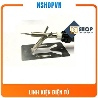 Miếng gác mỏ hàn nhỏ gọn gác mỏ hàn một cánh nhanh chóng tiện lợi và đơn giản