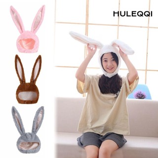 HULEQQI Mũ Thỏ Dễ Thương Đầu Ấm Trang Phục Trang Trí Đạo Cụ Chụp Ảnh