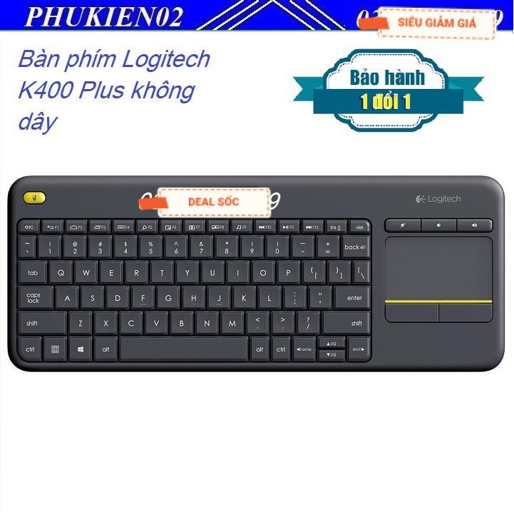 Bàn phím Logitech K400 Plus không dây