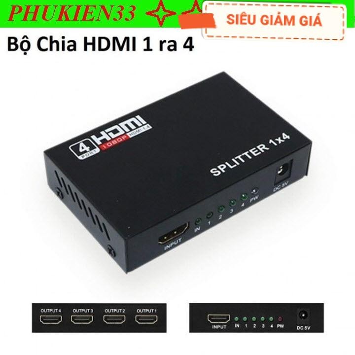 Bộ chia HDMI 1 ra 4 – HDMI Splitter 1x4