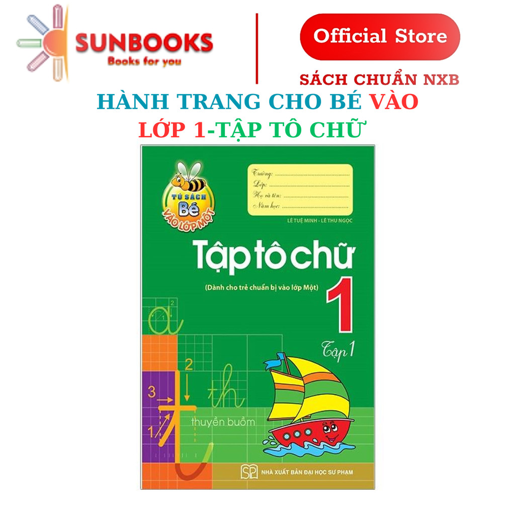 Sách-Bé Vào Lớp 1 - Tập Tô Chữ 1 - Tập 1-Hành trang cho bé vào lớp 1