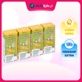 Lốc 4 hộp sữa pha sẵn ColosBaby Gold 180 ml - Dành cho trẻ từ 1 tuổi