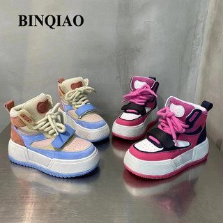 BINQIAO Giày Thể Thao Nữ  Đế Dày đáy phẳng Đế Siêu Nhẹ Thoáng Khí Thời Trang Thiết Kế Mới Cho Nữ  Tiện dụng Nổi bật Tinh tế Phù hợp FBX24915FU 38Z240919