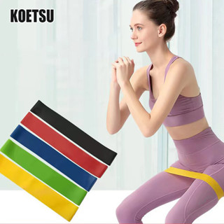 Koetsu Yoga Resistance Band Fitness Resistance Band Căng thẳng Squat Hip Beauty Đồ dùng phụ trợ Kéo dài Tập thể dục Đai tập thể dục
