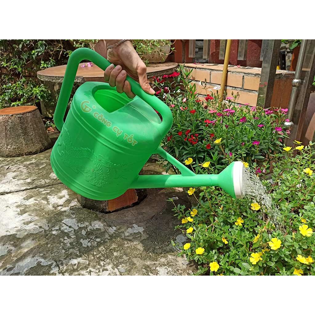Thùng nước, Bình tưới cây ô doa nhựa Song Long, Bình nước có vòi chăm sóc cây cảnh, tưới rau