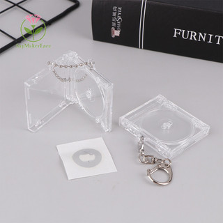 [SayMakerLace] 1 Hộp CD Album Trống Cho DIY Ba Lô Trang Trí Móc Khóa Mặt Dây Chuyền