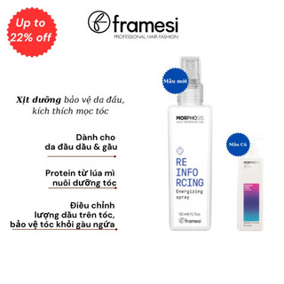 Xịt dưỡng bảo vệ da đầu, chống rụng và kích thích mọc tóc MORPHOSIS REINFORCING ENERGIZING SPRAY 150ML