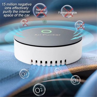 Máy làm sạch không khí để bàn YJCNELCR Máy lọc không khí có thể sạc lại USB Máy lọc không khí du lịch Kết cấu ABS