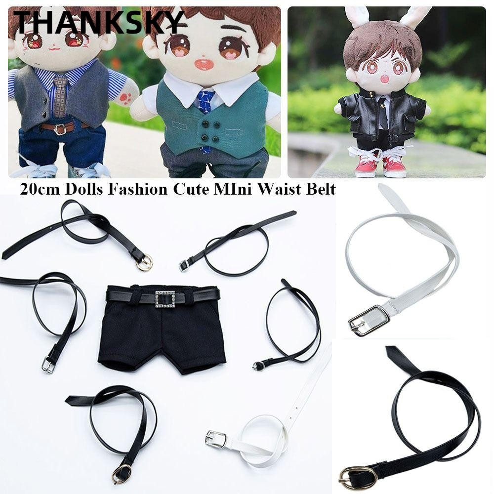 THANKSKY Dây Thắt Lưng Cho Búp Bê Kiểu Dáng 9 Kiểu 20cm