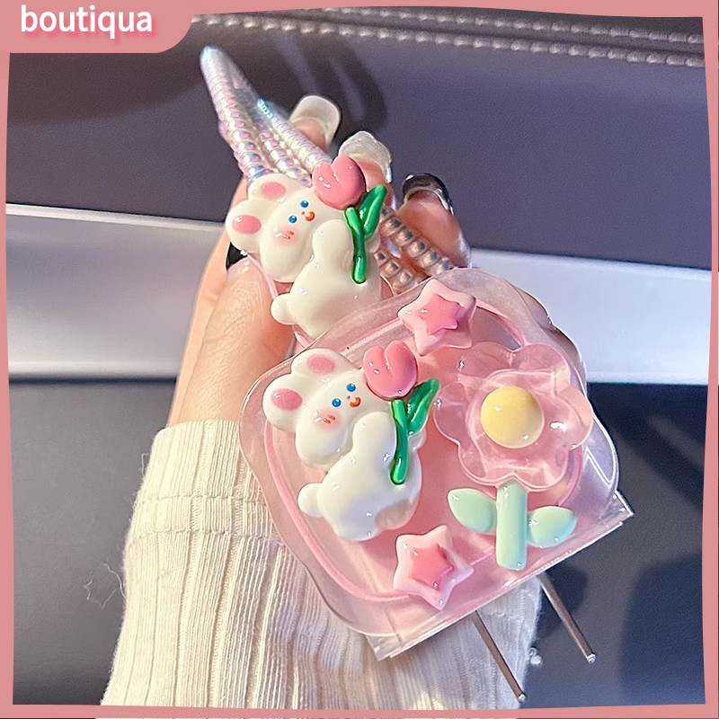 Bộ Phụ Kiện Bảo Vệ Đầu Sạc Kirby Họa Tiết Sóng Màu Hồng Chống Gãy Dây Tương Thích IP-BA | BigBuy360 - bigbuy360.vn