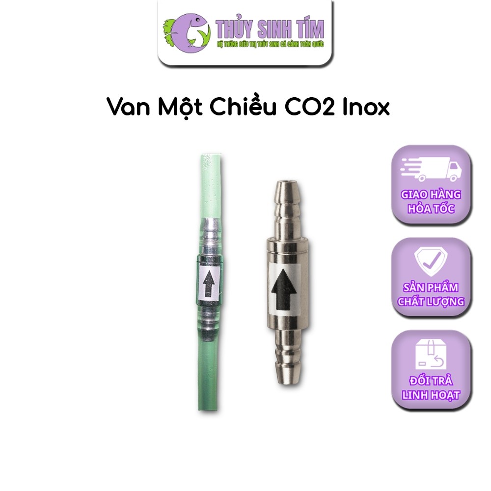 Van Một Chiều CO2 Inox Siêu Bền