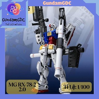 Mô Hình Lắp Ráp MG RX-78-2 Ver 2.0 Fat Cat 1/100 BL ( Bản tăng kích thước của RG 2.0)