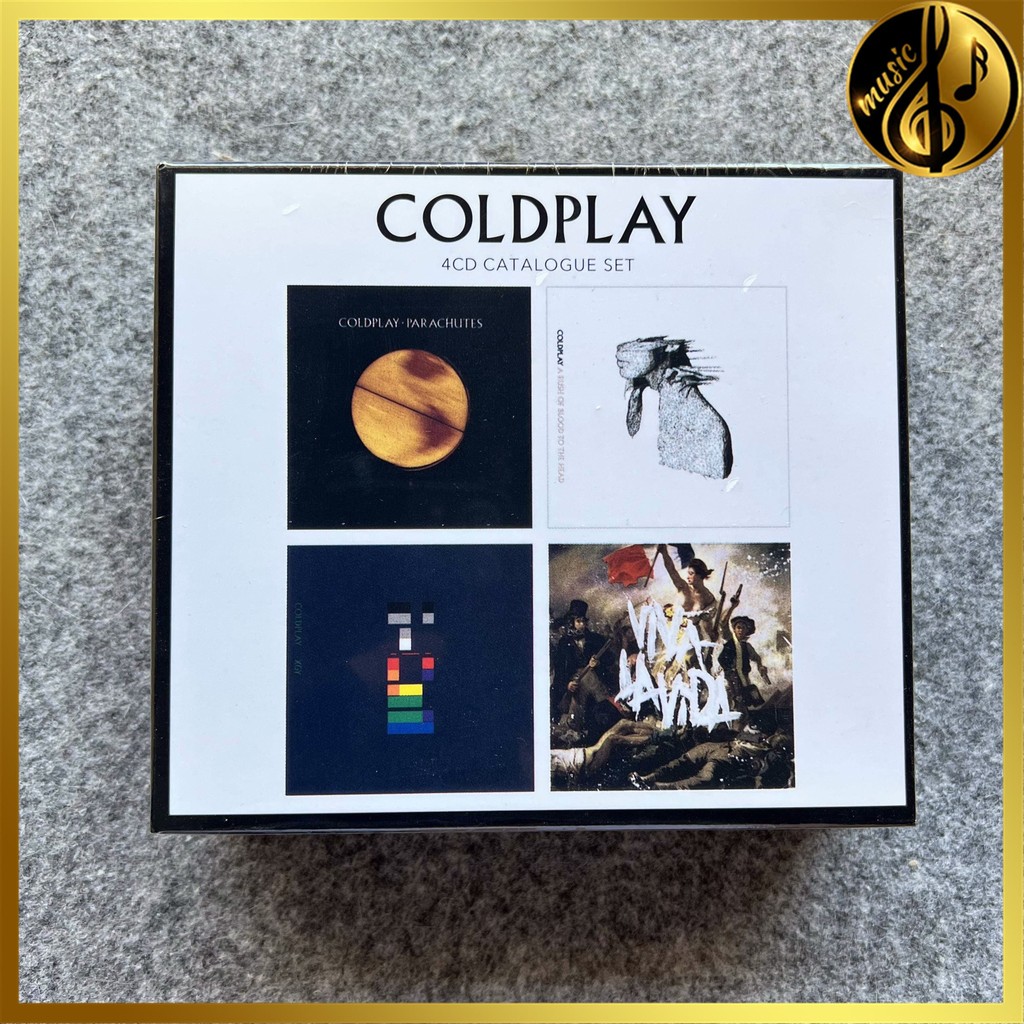 Coldplay Catalogue Set [Sealed] Brand New VN-POP