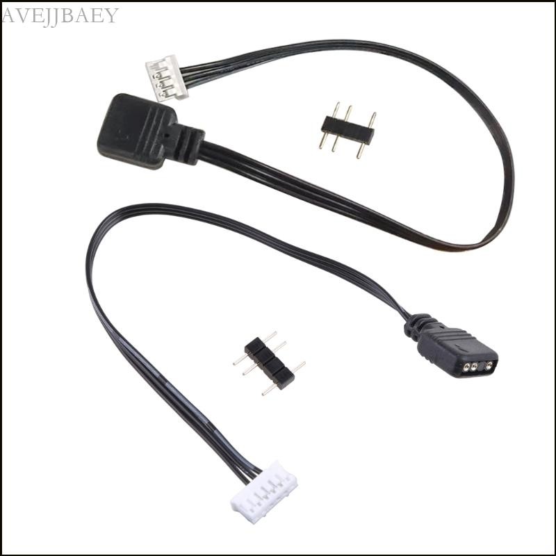 Fan Controller Adapter Cable 4Pin/6Pin to 5V ARGB 3Pin Converter