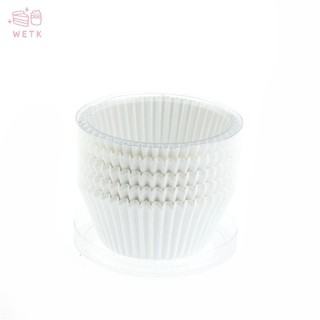 [WETK] 100pcs white cupcake paper cases cupcake paper cups for bakeware cake tools VN