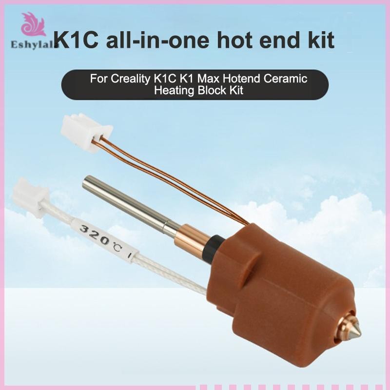 Bộ Hotend Creality K1C K1 Max - Khối sưởi bằng gốm / Tản nhiệt, Bộ phận máy in 3D. [mới]