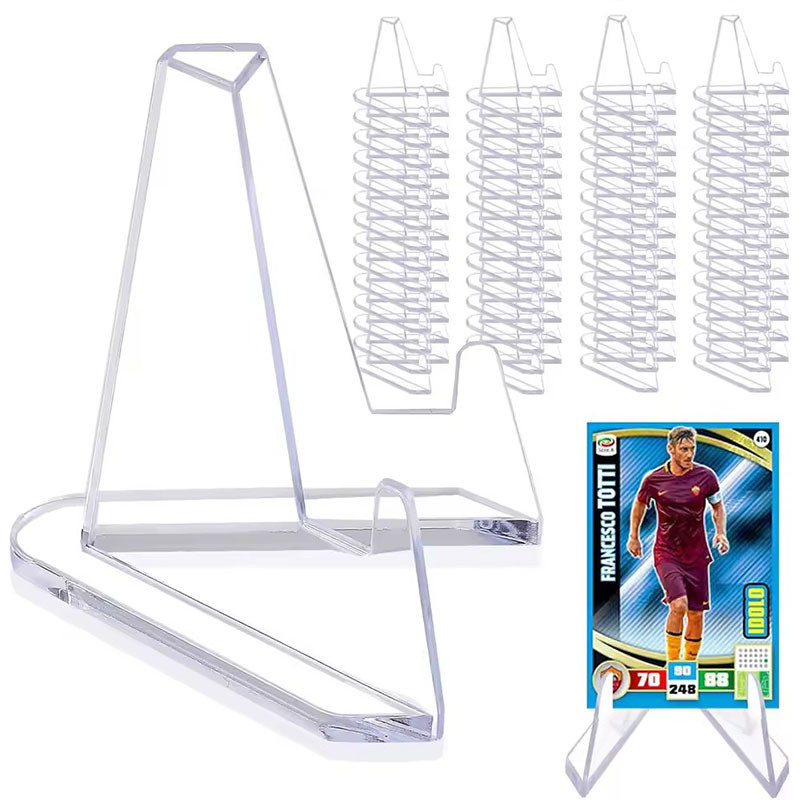 Acrylic Challenge Coin Display Stand / Giá đỡ vẽ tranh tam giác bằng nhựa / Giá đựng thẻ trong suốt 