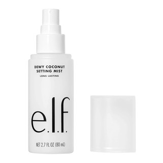 Xịt cố định e.l.f. Dewy Coconut | Giữ lớp nền lâu trôi, cấp ẩm, hương dừa dễ chịu