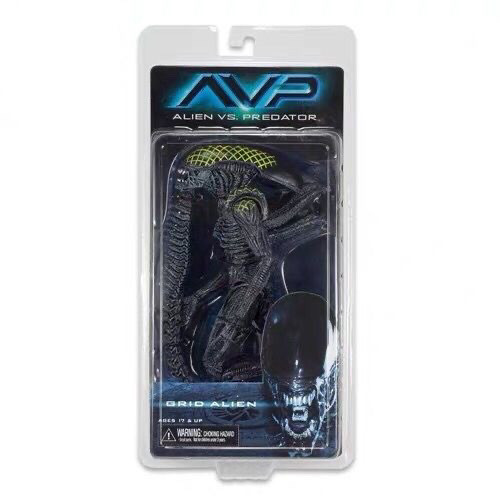 NECA Alien Wars Predator AVP Alien Alien 7th Wave Flower Head Alien Alien 23cm Mô hình thực hành