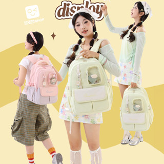 Balo học sinh nam nữ đi học thời trang unisex ulzzang vải chống nước nhiều ngăn đựng laptop 9985