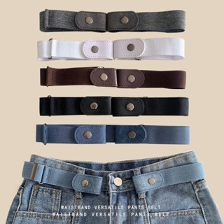 Thoải mái Khóa thắt lưng cho quần jeans, Không cần đục lỗkhông có khóa căng đàn hồi vành đai thắt lưng cho Phụ nữ/nam g
